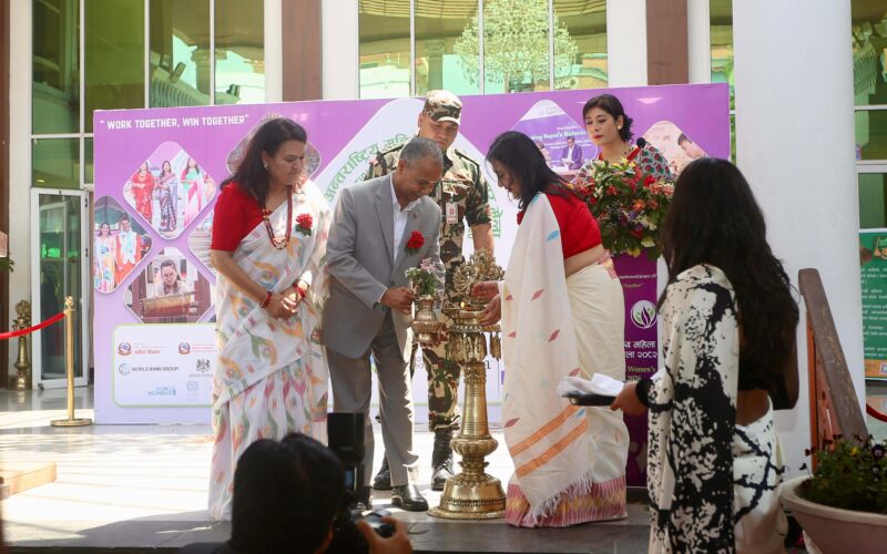 ललितपुरको हेरिटेज गार्डेनमा नवौं अन्तरराष्ट्रिय महिला उद्यमी व्यापार मेला शुरु भएको छ ।