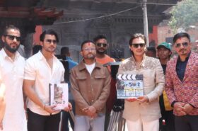 दसैंमा प्रदर्शनको तयारीका साथ अगाडी बढ्यो,‘आ बाट आमा २’को काम,सोमबार गरियो शुभमुहूर्त