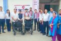 मुक्तिनाथ विकास बैंकद्वारा हृवीलचेयर हस्तान्तरण