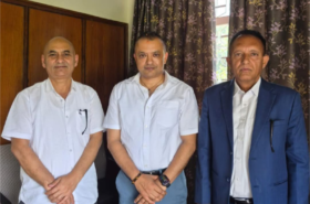 सभापति गगन थापासँग भेटेपछि कांग्रेस नेता भट्टराईले भने पार्टीभित्र एकताको सम्भावना बढेको छ