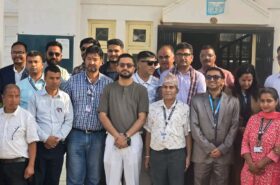 मन्त्री पोखरेलद्वारा कर्णालीका खेल तथा शैक्षिक पूर्वाधारको अनुगमन