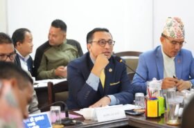 नेपाली इतिहासकै ठूलो वित्तीय अपराधमा संलग्न समूहबाट पालित पोसितबाट प्रधानमन्त्री र म माथि आक्रमण भइरहेको छ: अर्थमन्त्री डा.वाग्लेले