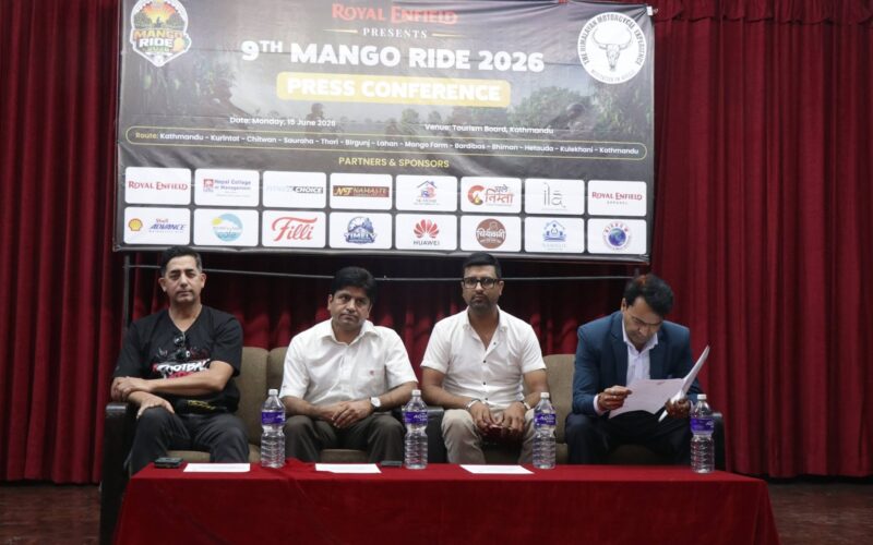मोटरसाइकल यात्रामार्फत् नेपालको पर्यटन प्रवर्द्धन गर्न ‘म्याङ्गो राइड’-२०२६ हुँदै
