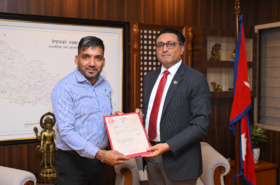 अर्थमन्त्री डा. स्वर्णिम वाग्लेको राजस्व सल्लाहकारमा एफसीए भोजन अर्याल नियुक्त