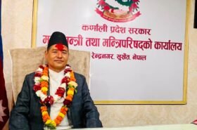 कर्णालीका नवनियुक्त मुख्यमन्त्री शाहीले सम्हाले कार्यभार