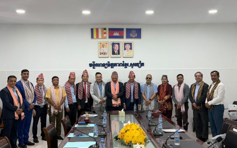नेपाली दूतावास र एनआरएनए कम्बोडियाको पहलले उजिलियो नेपालको छवि