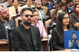 सभाबाट सम्बोधन नगरी निस्के प्रधानमन्त्री  बालेन 