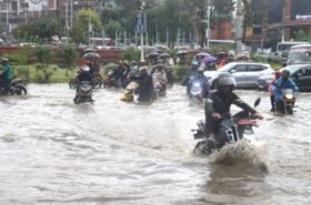 काठमाडौँसहित ५८ जिल्लामा बाढीको ‘अलर्ट’