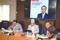 अर्थमन्त्री डा. स्वर्णिम वाग्लेले आज सूचना प्रविधि क्षेत्रका दुई दर्जन बढी स्टार्टअपहरूसँग छलफल गर्नुहुँदै