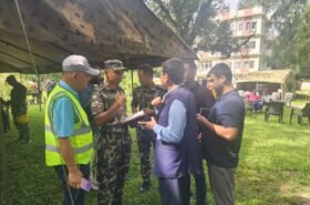 अपर त्रिशूली ३ ‘ए’ मा हेलिकप्टर अवतरण, विद्युत् पुनर्स्थापनाका लागि उच्चस्तरीय टोली फिल्डमा