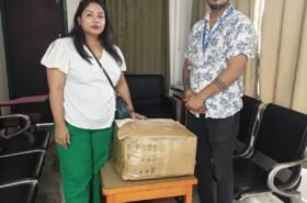 बाढी प्रभावित क्षेत्रमा उद्धारका लागि २०० हेडल्याम्प र ९०० ब्याट्री सहयोग