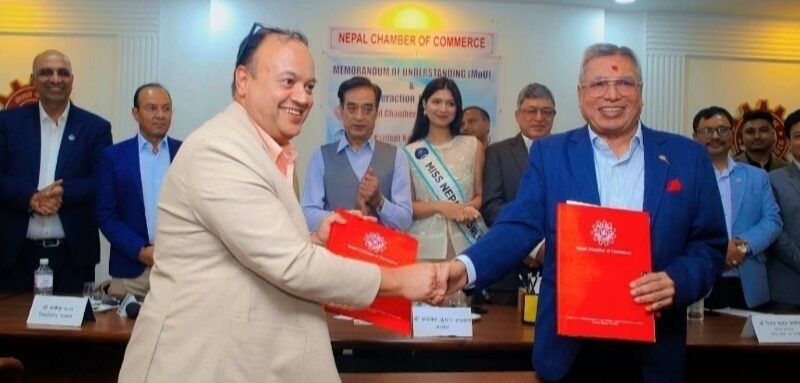 चेम्बर र एनआरएनएबीच लगानी, व्यापार तथा आर्थिक सहकार्य विस्तारमा समझदारी