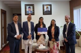 कानून मन्त्रीसमक्ष कानून आयोगको वार्षिक प्रगति प्रतिवेदन पेश