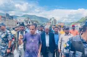 देविघाटमा बेलिब्रिज निर्माण गरेकोमा देउवाद्वारा नेपाली सेनालाई धन्यवाद