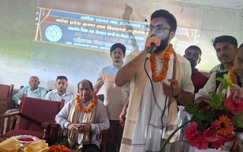 मधेश यात्राले शिक्षा सुधारका लागि महत्वपूर्ण सुझाव दिएको छ : मन्त्री पोखरेल
