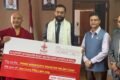 बाढीप्रभावितका लागि गुरु रिम्पोछेद्वारा एक करोड ५० लाख सहयोग