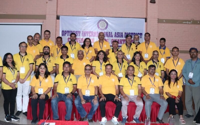 अप्टिमिस्ट इन्टरनेसनल एसिया डिस्ट्रिक्टको गभर्नरमा शरदचन्द्र भट्टराई निर्विरोध